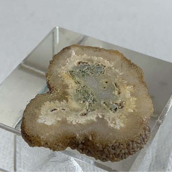 Las Torres Mine Uruguay Stalactite Slice Polished Crystal Display Specimen 1.4 - Picture 4 of 7